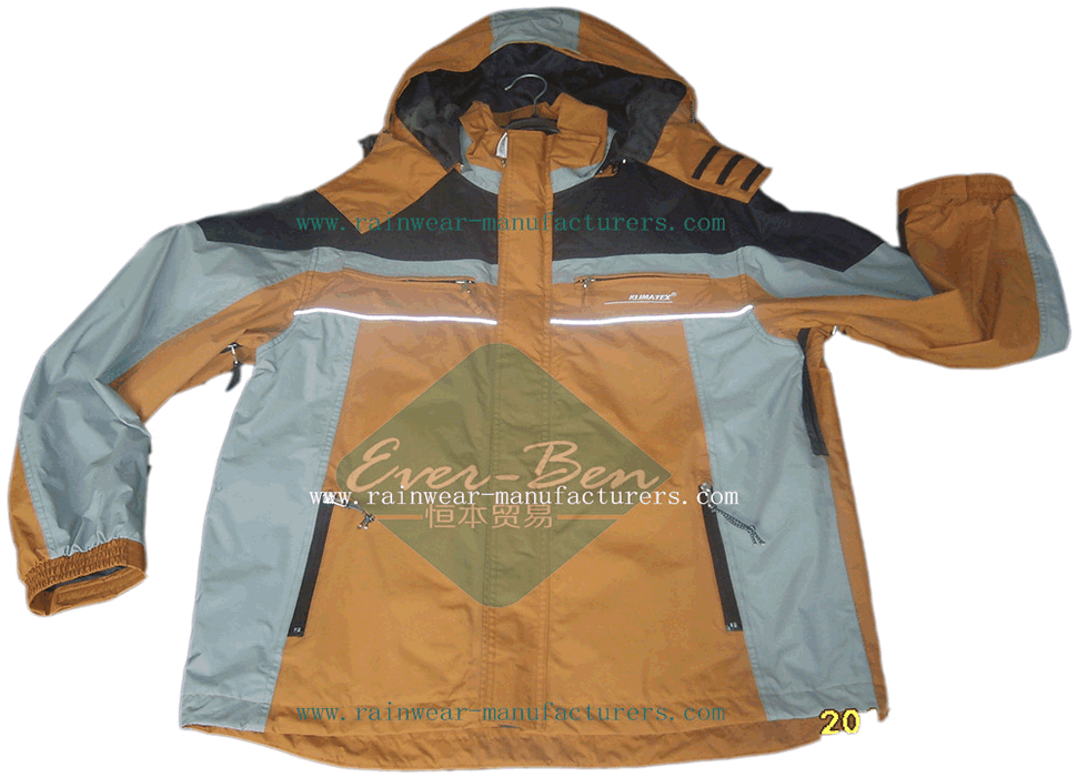 Anorak Rain Jacket|Fleece Lined Rain Jacket